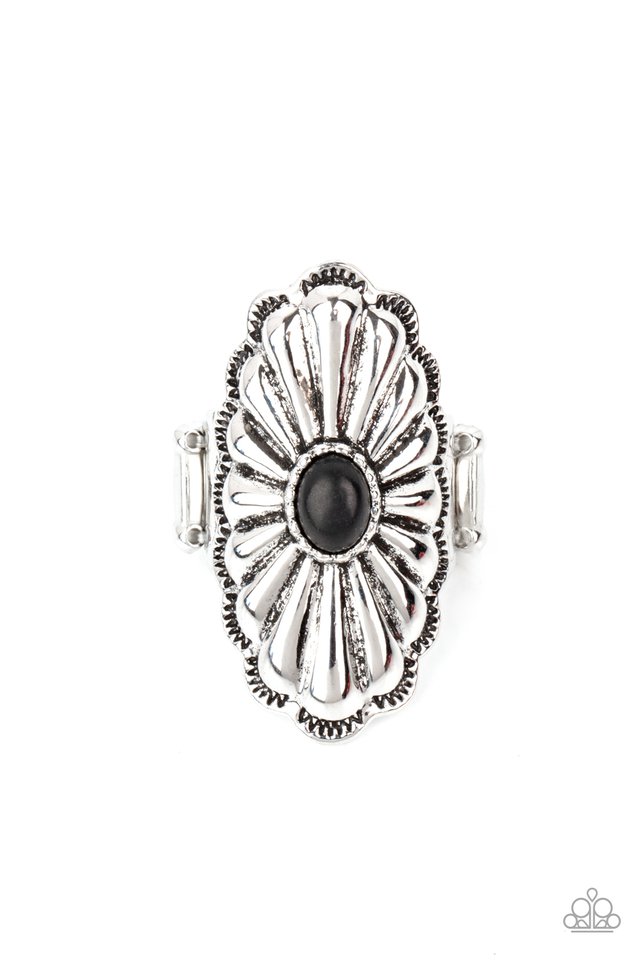 Cottage Couture - Black - Paparazzi Ring Image