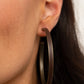 ​Fearless Flavor - Brass - Paparazzi Earring Image