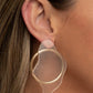 Clear The Way! - Gold - Paparazzi Earring Image