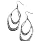 Beyond Your GLEAMS - Black - Paparazzi Earring Image