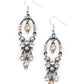 Back In The Spotlight - Brown - Paparazzi Earring Image