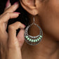 Crescent Couture - Green - Paparazzi Earring Image