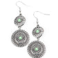 Keep It WHEEL - Green - Paparazzi Earring Image