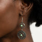 Keep It WHEEL - Green - Paparazzi Earring Image