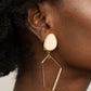 ​Retro Reverie - Gold - Paparazzi Earring Image
