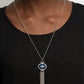 What GLOWS Up - Blue - Paparazzi Necklace Image