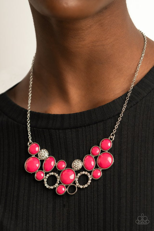 ​Extra Eloquent - Pink - Paparazzi Necklace Image