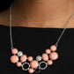 Extra Eloquent - Orange - Paparazzi Necklace Image