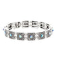 Cosmic Conquest - Blue - Paparazzi Bracelet Image