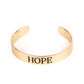 Hope Makes The World Go Round - Gold - Paparazzi Bracelet Image