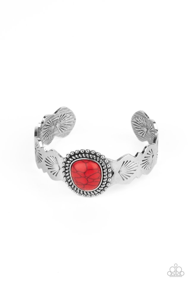 Oceanic Oracle - Red - Paparazzi Bracelet Image