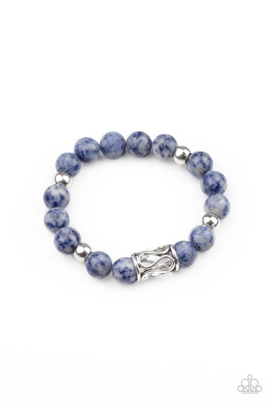 Soothes The Soul - Blue - Paparazzi Bracelet Image