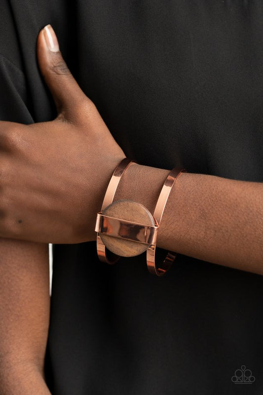 Organic Fusion​ - Copper - Paparazzi Bracelet Image