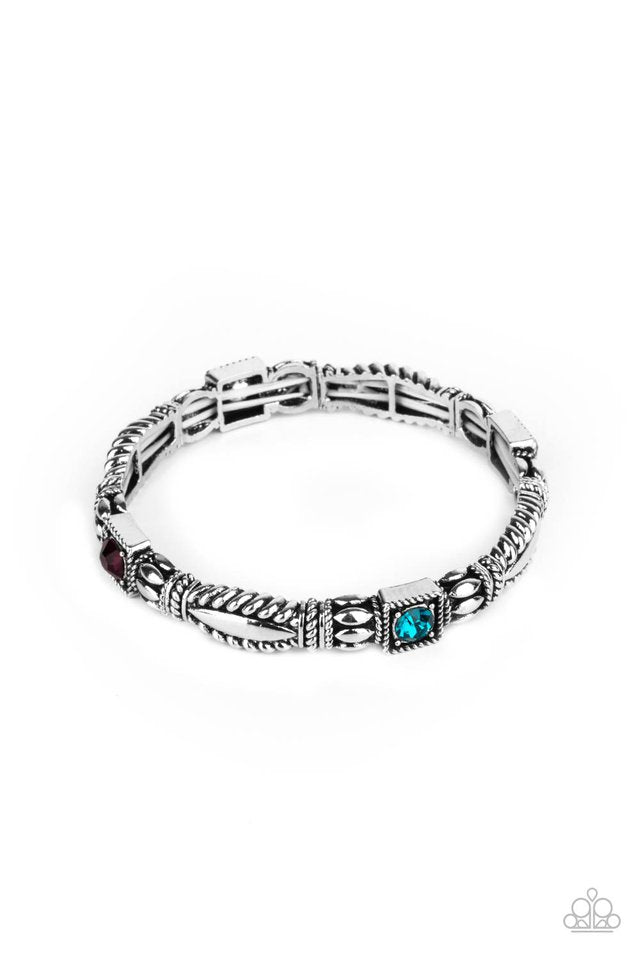 Get This GLOW On The Road - Multi - Paparazzi Bracelet Image