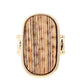 ​Reclaimed Refinement - Gold - Paparazzi Ring Image