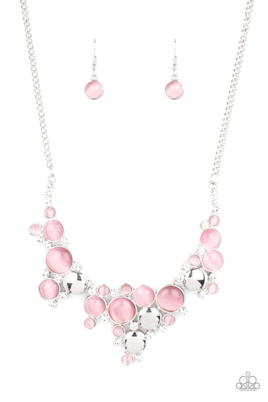 Fairytale Affair - Pink - Paparazzi Necklace Image