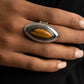 Sahara Seer - Brown - Paparazzi Ring Image