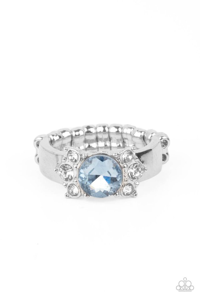 ROYAL Till The End - Blue - Paparazzi Ring Image