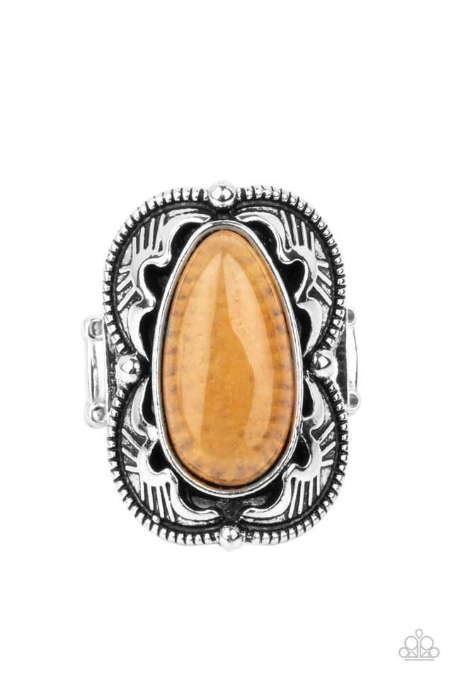 ​Mystical Mambo - Orange - Paparazzi Ring Image