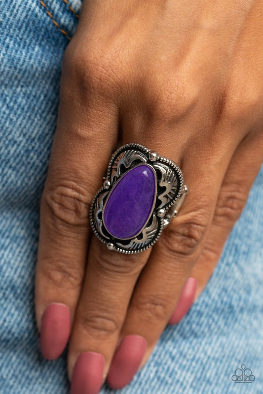 Mystical Mambo - Purple - Paparazzi Ring Image