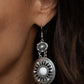 ​Temple of The Sun - White - Paparazzi Earring Image