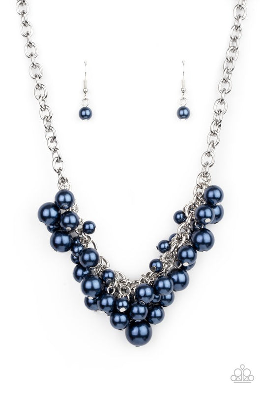 Down For The COUNTESS - Blue - Paparazzi Necklace Image