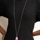 Musically Mojave - Pink - Paparazzi Necklace Image
