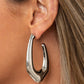 ​Find Your Anchor - Silver - Paparazzi Earring Image