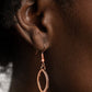 Dizzying Definition - Copper - Paparazzi Necklace Image