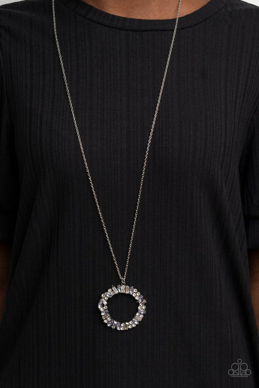 Wreathed in Wealth - Purple - Paparazzi Necklace Image