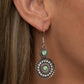 Opulent Outreach - Green - Paparazzi Earring Image