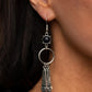 Prana Paradise - Black - Paparazzi Earring Image