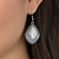 Fearlessly Feminine - Silver - Paparazzi Earring Image