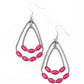 ​Summer Staycation - Pink - Paparazzi Earring Image