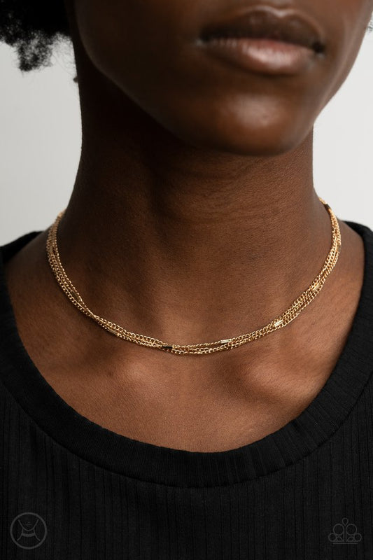 Need I SLAY More - Gold - Paparazzi Necklace Image