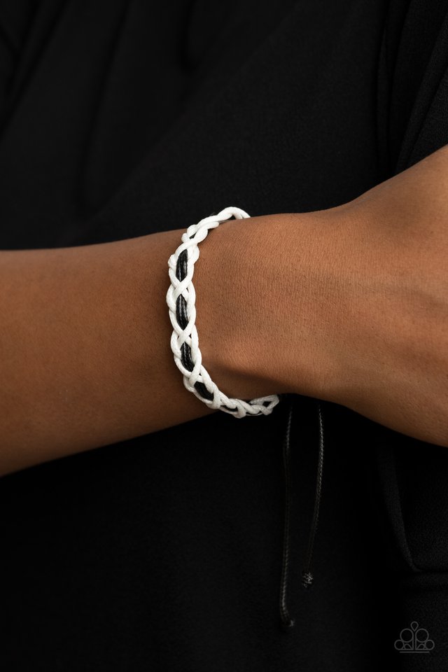 Wanderlust Vibes - White - Paparazzi Bracelet Image