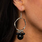 Delectably Diva - Black - Paparazzi Earring Image