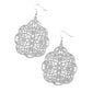 ​Mediterranean Eden - Silver - Paparazzi Earring Image