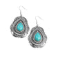 Southwestern Soul - Blue - Paparazzi Earring Image