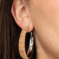 A CORK In The Road - Silver - Paparazzi Earring Image