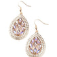 ​Encased Elegance - Gold - Paparazzi Earring Image