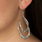 Beyond Your GLEAMS - Silver - Paparazzi Earring Image