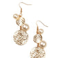 ​Pearl Dive - Gold - Paparazzi Earring Image