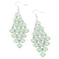 With All DEW Respect - Green - Paparazzi Earring Image