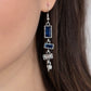 Modern Day Artifact - Blue - Paparazzi Earring Image