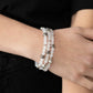 ​Here to STAYCATION - White - Paparazzi Bracelet Image