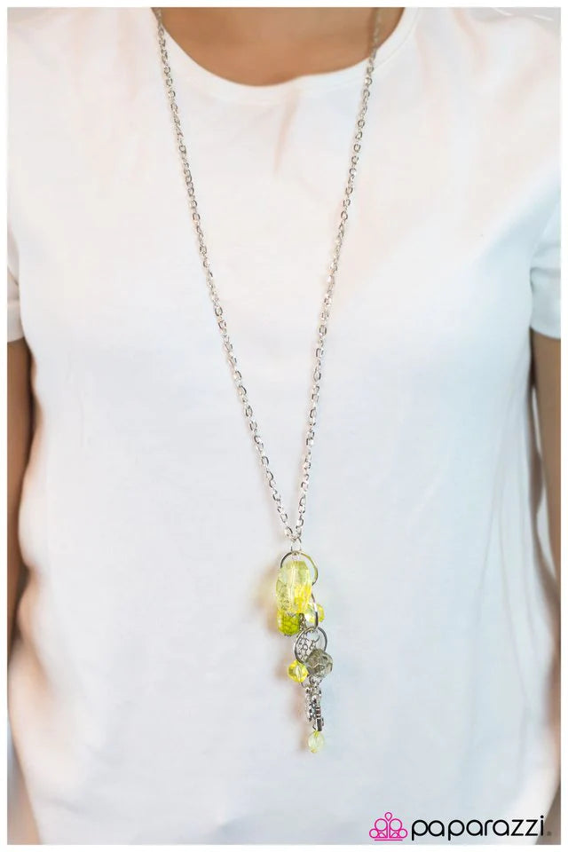 Paparazzi Necklace ~ You Are My Sunshine - Yellow