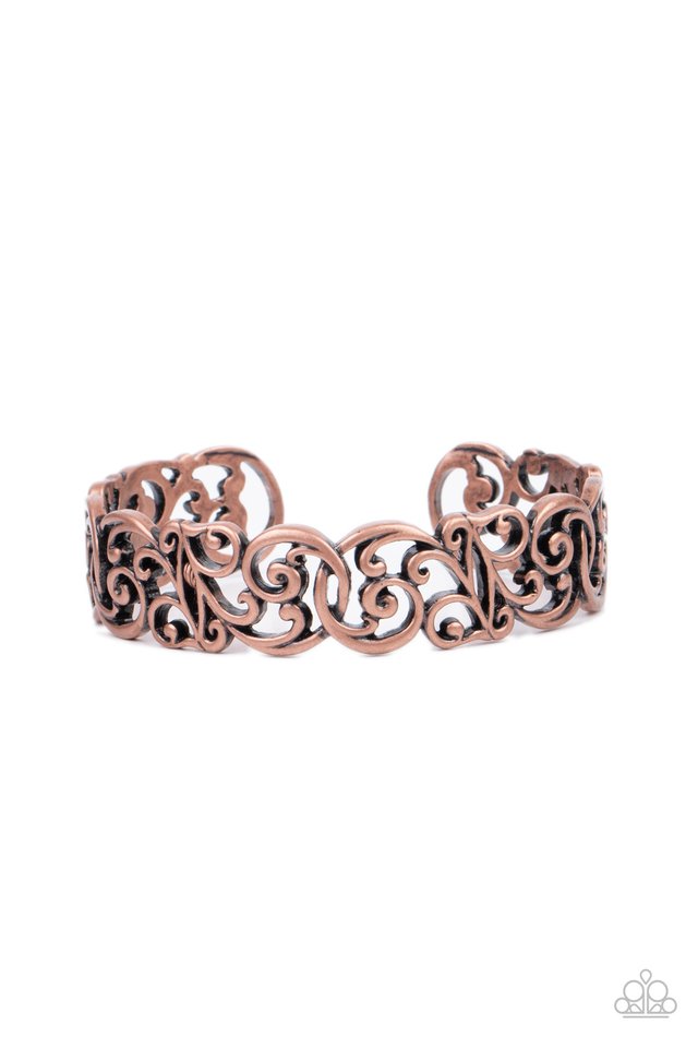 Wild Vineyards - Copper - Paparazzi Bracelet Image