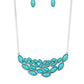 Eden Escape - Blue - Paparazzi Necklace Image