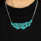 Eden Escape - Blue - Paparazzi Necklace Image